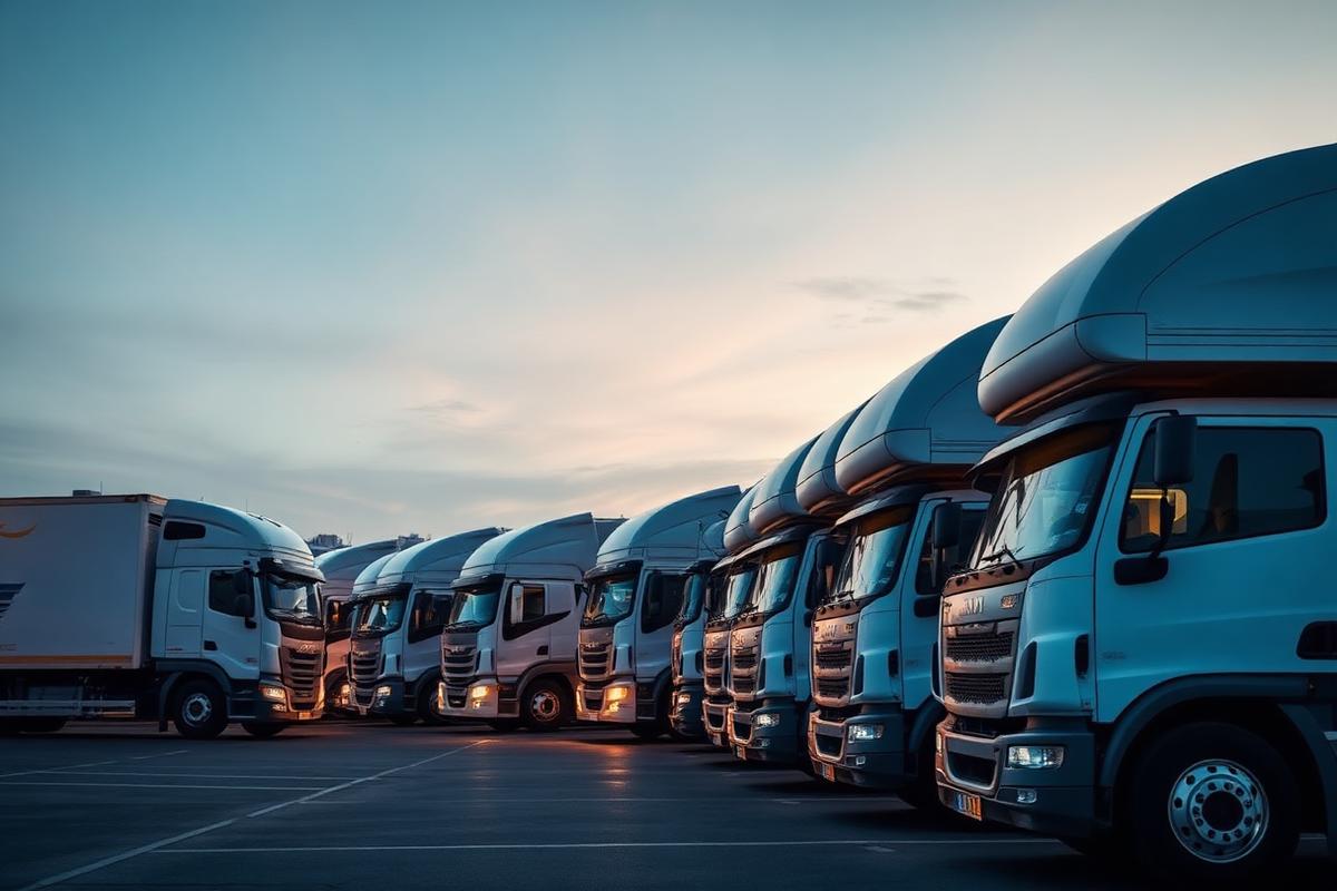 Swaraj Prime moving truck fleet